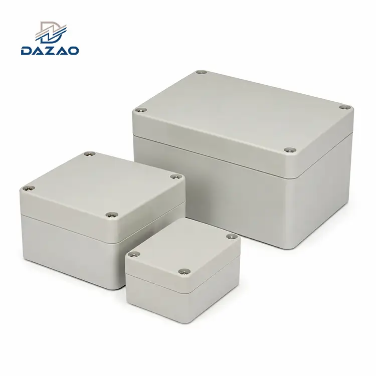 Прецизни CNC машинно обработени кутии за проекти за електронни кутии от ABS